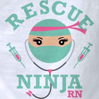 Rescue Ninja RN Womens Classic T Shirt 1 3 - Nurse Gift For You