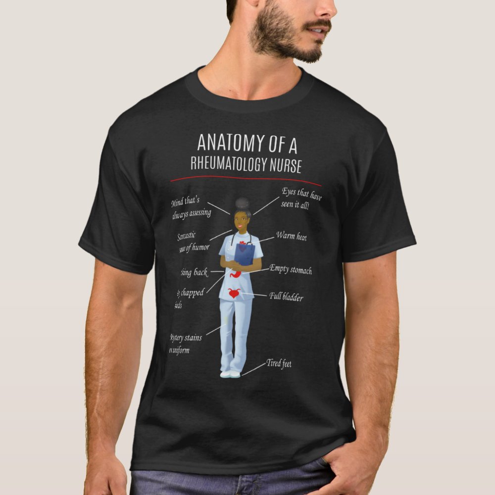 black nurse anatomy of a rheumatology nurse t shirt rc31b88c9f8c84241a4de6162993c633c k2gm8 1000 - Nurse Gift For You