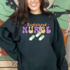 cute retro pastel registered nurse sweatshirt r 9iua6 1000 - Nurse Gift For You