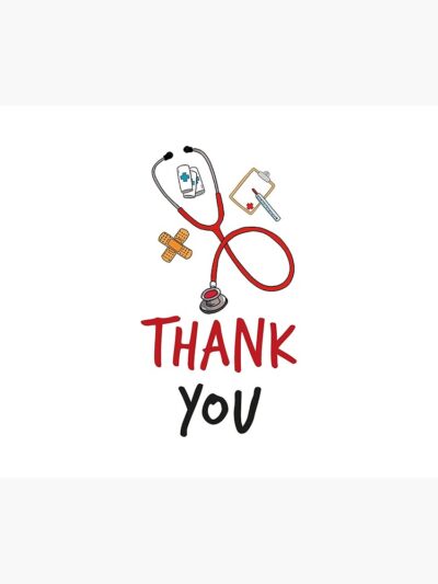 Cute Medical Thank You Card Gifts For Doctor Nurse, National Doctors Day Thank You Card Gifts, Nurse Appreciation Tapestry Official Nurse Merch