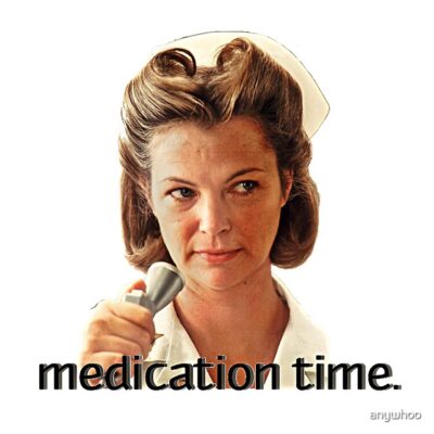 Medication Time Tote Bag Official Nurse Merch