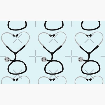 Heart Shaped Stethoscope For Doctor Or Nurse Mug Official Nurse Merch