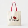 i love nursing tote bag r680ba2a7dfce47669f1718e5e9cce38a v9wto 8byvr 1000 - Nurse Gift For You