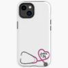 Future Pa Heart Stethoscope Pink Iphone Case Official Nurse Merch