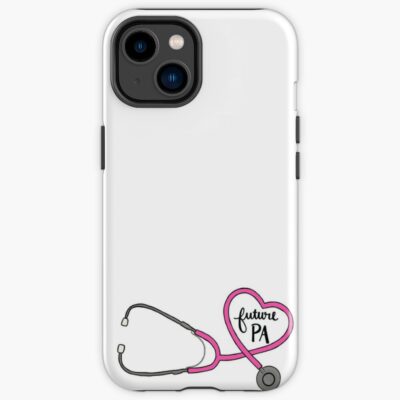 Future Pa Heart Stethoscope Pink Iphone Case Official Nurse Merch