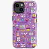 Proud To Be A Nurse Pattern / Purple Iphone Case Official Nurse Merch