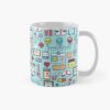 Proud To Be A Nurse / Surface Pattern Design / Blue Mug Official Nurse Merch