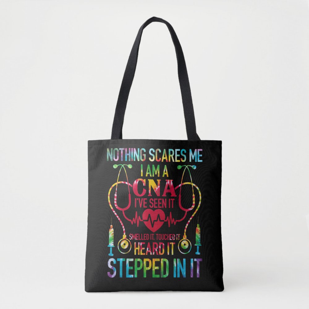 nothing scares me cna nurse job lover cna nurse tote bag r58a6863a858e486dbd09177c68aad849 6kcf1 1000 - Nurse Gift For You