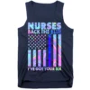 nurses back the blue ive got your six us flag navy tk garment - Nurse Gift For You