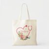 pink floral stethoscope heart medical nurse doctor tote bag r7bca6e63328945d5814715f46d510965 v9w6h 8byvr 1000 - Nurse Gift For You