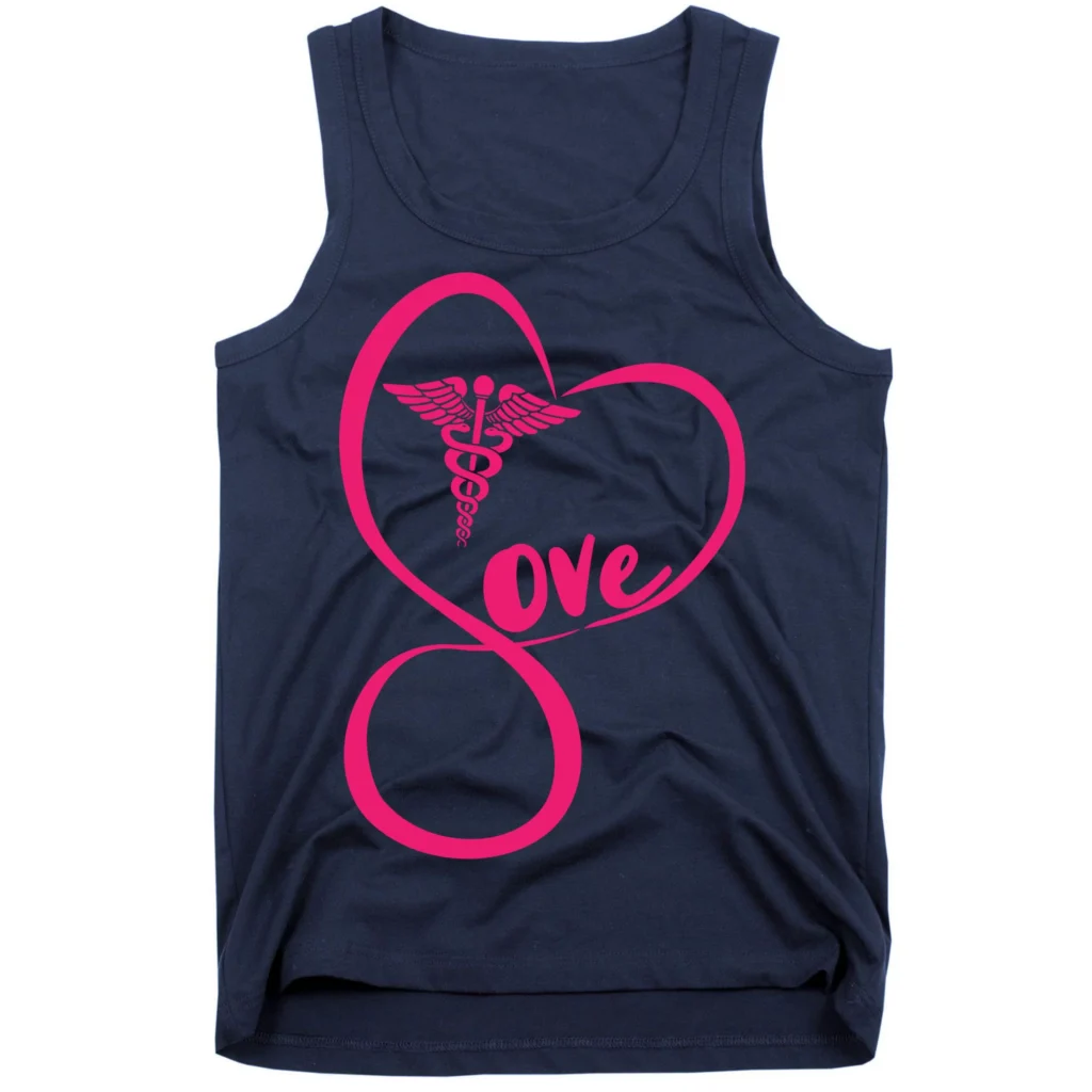 support love nurses navy tk garment - Nurse Gift For You