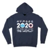 support nurses the ones who saved the world navy afth garment - Nurse Gift For You