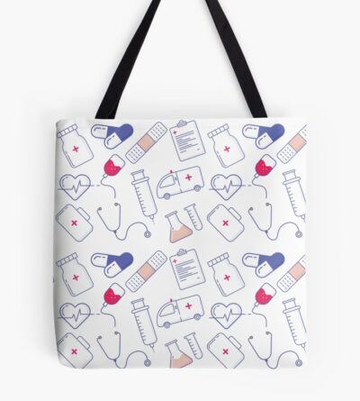 Medical Pattern - Gift For Healthcare Worker Nhs Tote Bag Official Nurse Merch