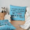 Hilarious Nurse Quote Throw Pillow Official Nurse Merch