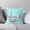 Future Nurse Throw Pillow Official Nurse Merch