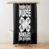 Wound Care Nurse "Bandaids" Shower Curtain Official Nurse Merch