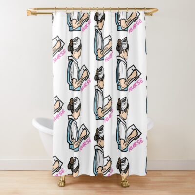 Oncology Nurse Shower Curtain Official Nurse Merch