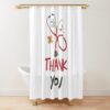 Cute Medical Thank You Card Gifts For Doctor Nurse, National Doctors Day Thank You Card Gifts, Nurse Appreciation Shower Curtain Official Nurse Merch